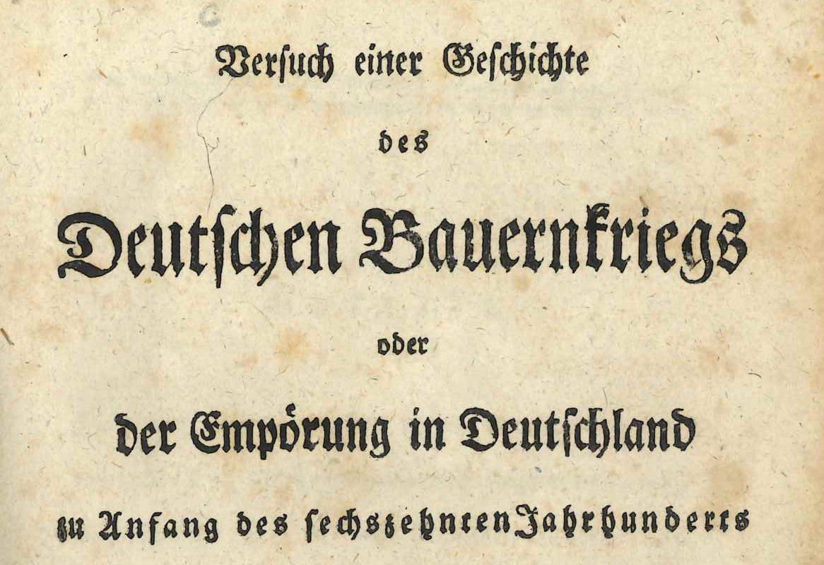 Abhandlung von Georg Sartorius, 1795; Buchseite Abhandlung von Georg Sartorius, 1795; Buchseite